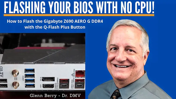 Как прошить Gigabyte Z690 AERO G DDR4 с помощью Q-Flash Plus